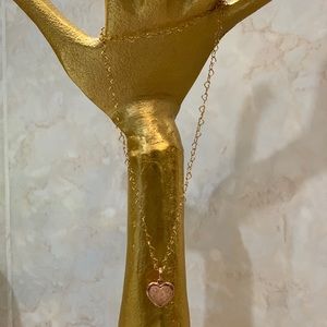 Pandora sterling silver heart necklace